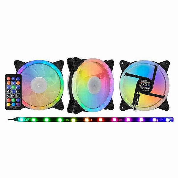 Kit Cooler FAN 120mm K-mex ARGB AANA Rainbow AANAK136CPHKB0X
