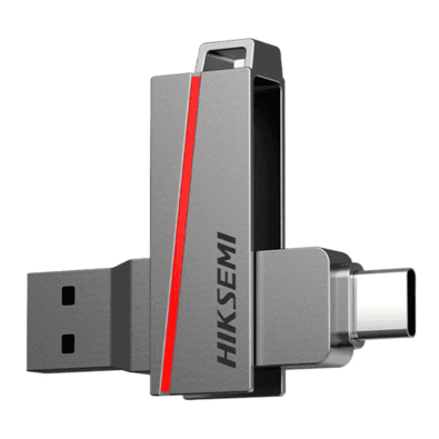 Pen Drive 64GB Hiksemi Dual Slim USB 3.2 HS-USB-E307C-64G-U3