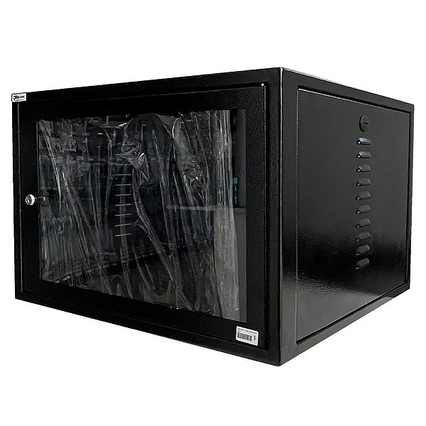 Mini Rack de Parede 19" 6U x 470mm Contato