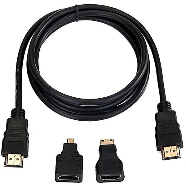 Conversor HDMI para Mini e Micro HDMI