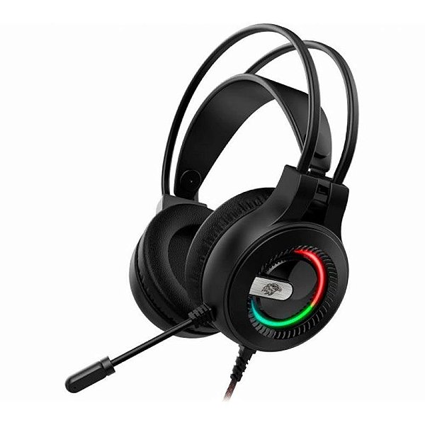 Headset Gamer Kmex AR63, RGB, Drivers 50mm, USB 7.1, AR6324SS22PPB0X