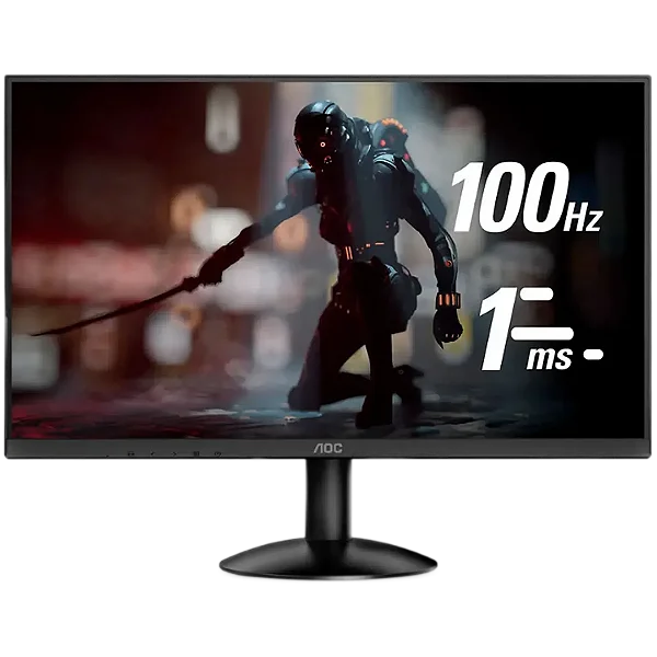 Monitor AOC 23,8 LED Full HD 24B30HM2, 100HZ, 1MS, WVA, Hdmi e VGA, Vesa