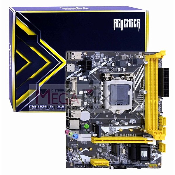 Placa Mãe LGA 1155 Revenger G-H61 Pro DDR3
