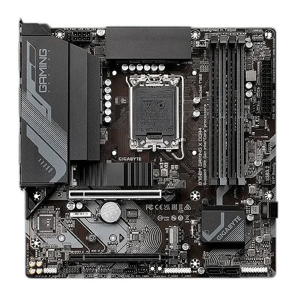 Placa Mae Gigabyte B760M Gaming X, DDR4, Socket LGA 1700, M-ATX, Chipset Intel B760, B760M-GAMING-X