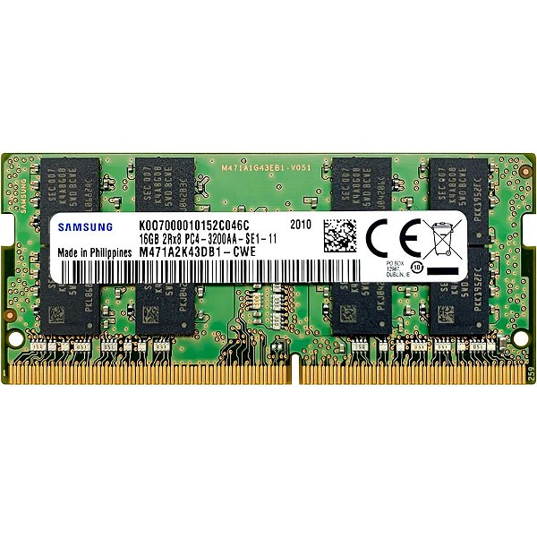 Memória RAM Notebook 16GB DDR4 3200 MHz Samsung