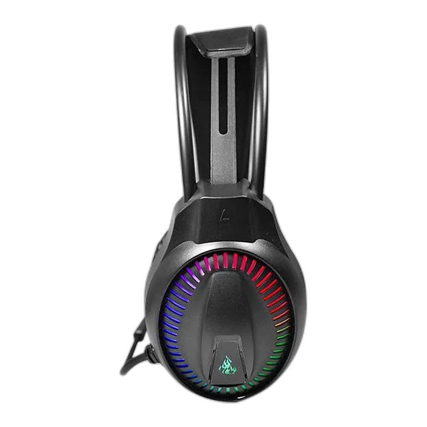 Headset Gamer K-MEX AR89, RGB, Drivers 50mm, Preto, AR8932SS21PTB0X