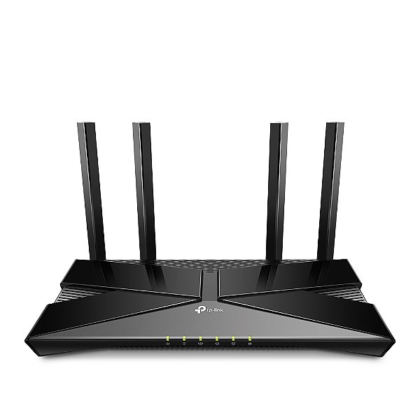 Roteador Tp-link Archer Ex220 V2 Wi-fi 6 Dual Band Ax1800 3 Portas Gigabit 4 Antenas