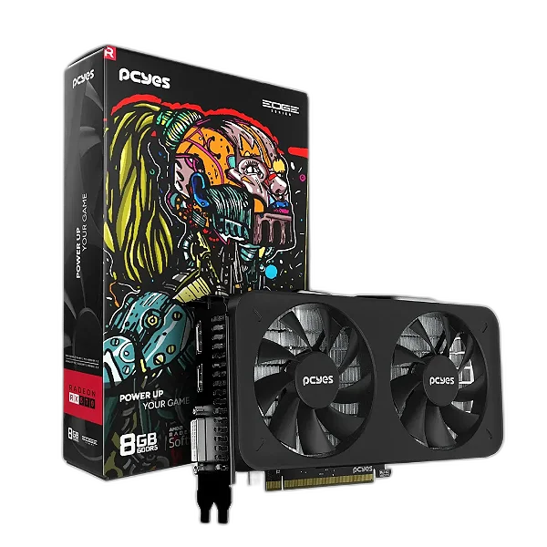 Placa de Vídeo RX 570 8GB 256Bits GDDR5 PCYes, PCIe 3.0, HDMI, DisplayPort, FreeSync