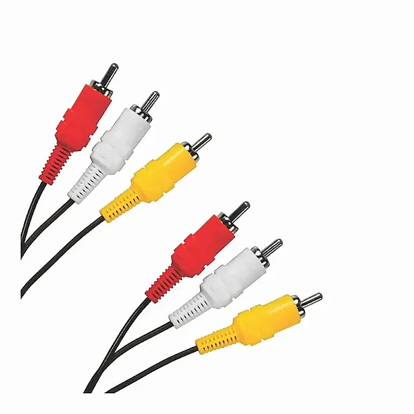 Cabo RCA 3+3 Niquelado 3 m