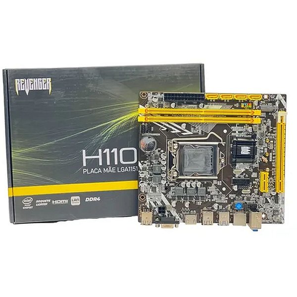 Placa Mãe LGA1151 Revenger G-H110 DDR4