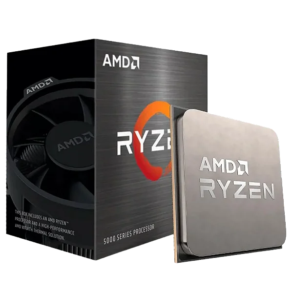 Processador AMD Ryzen 5 5600X, 3.7GHz (4.6GHz Turbo), 6-Cores 12-Threads, Cooler Wraith Stealth, AM4, 100-100000065BOX