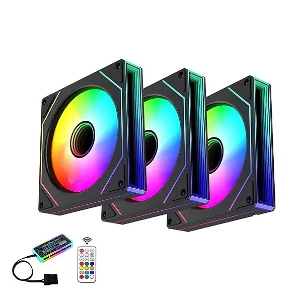 Kit Cooler FAN 120mm Revenger G-VR347K ARGB