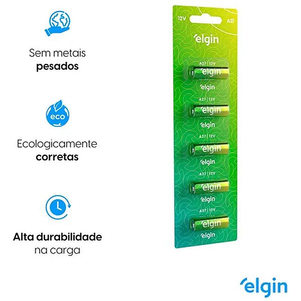 Pilha Alcalina 12 Volts A27