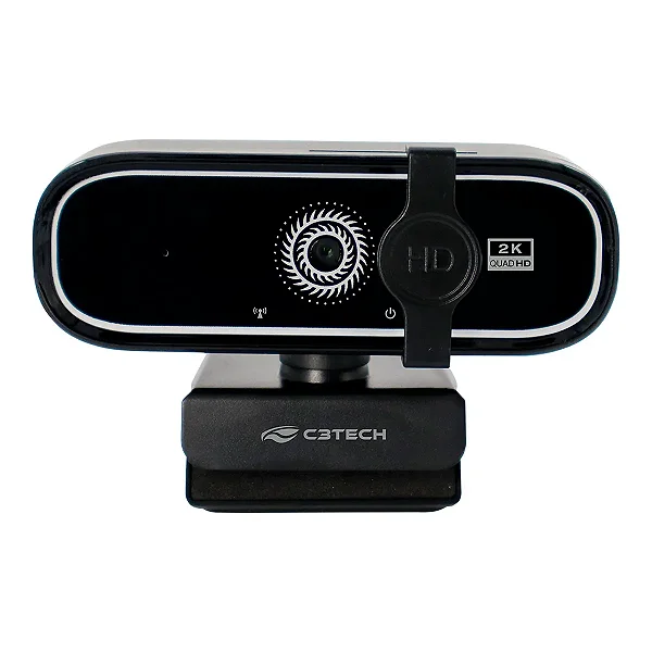 Webcam QHD 2K C3Tech WB-200BK