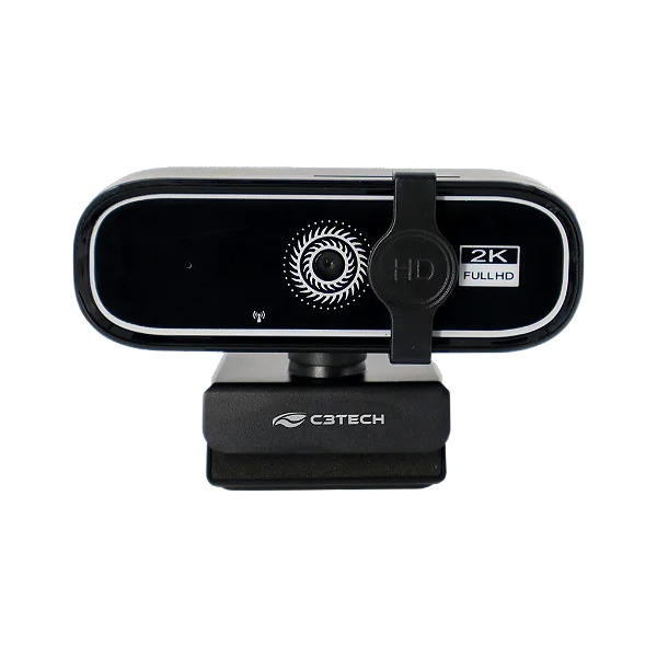 Webcam QHD 2K C3Tech WB-200BK
