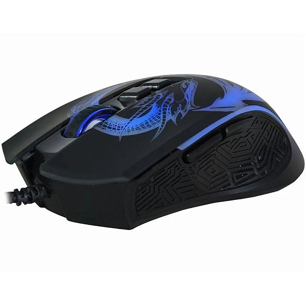 Mouse Gamer K-Mex Dragao MGL3 RGB DPI6200