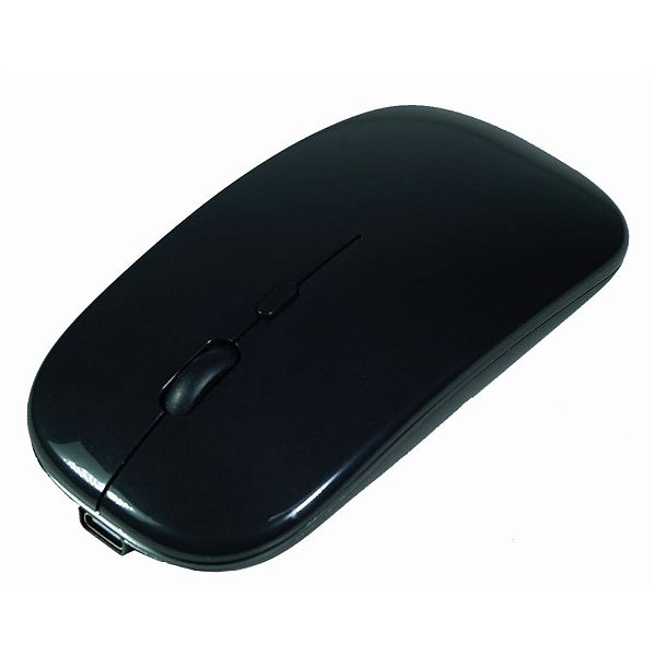 Mouse Sem Fio Recarregavel K-mex MAA7F4 BK
