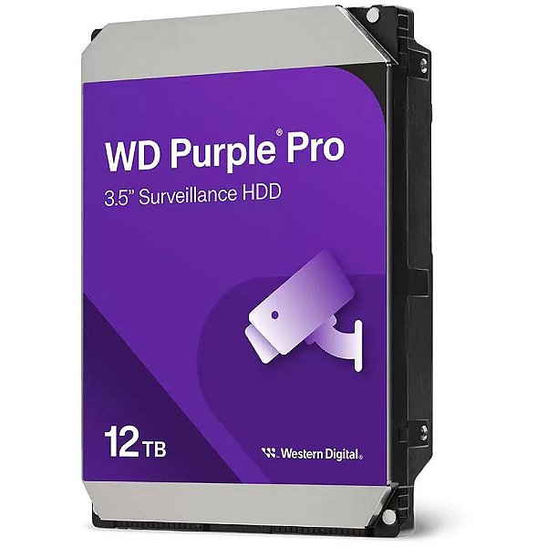 HD 12TB Western Digital Purple PRO, Sata 3, Cache 512MB, WD122PURP