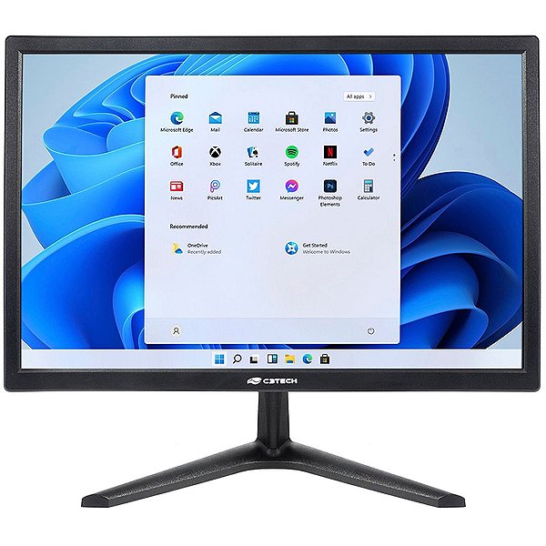 Monitor 19" LED  VGA e HDMI C3Tech MR-19