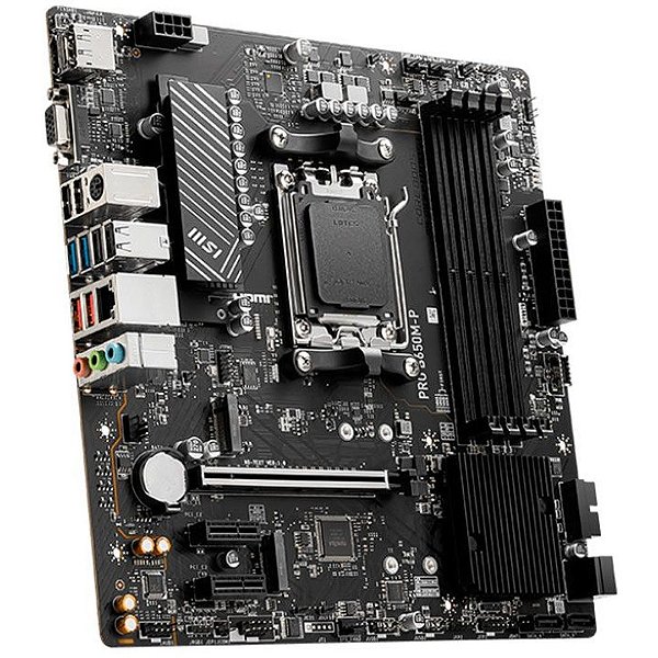 Placa Mãe MSI PRO B650M-P AMD AM5 RYZEN DDR5