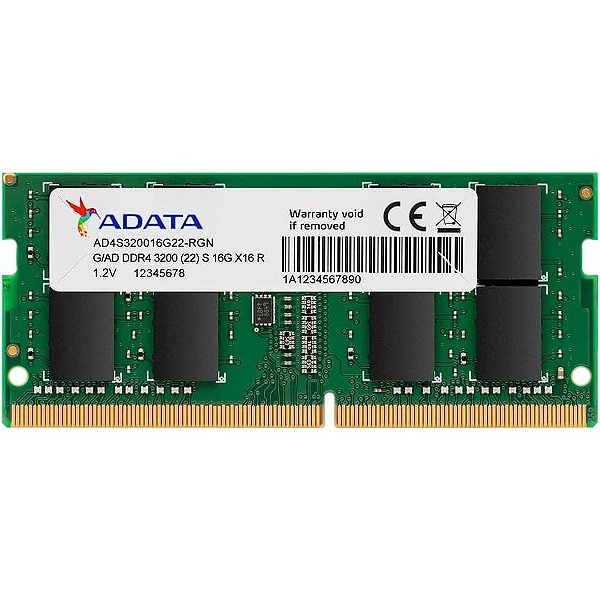 Memória Notebook 8GB DDR4 3200 MHz Adata