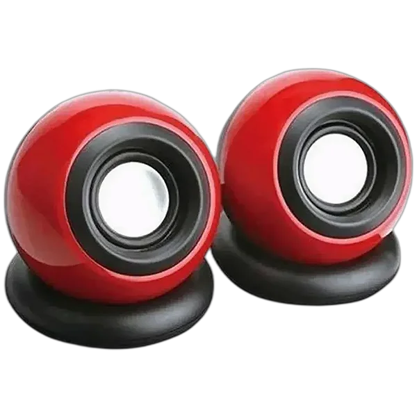 Caixa de Som Knup KP-601 Vermelho 5 W