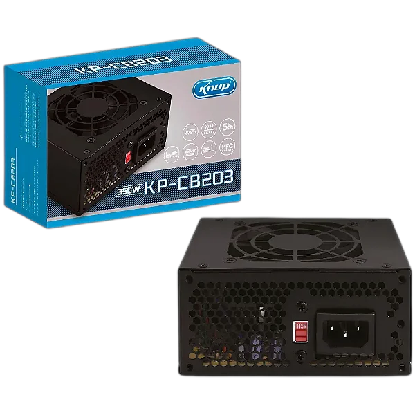 Fonte SFX 350W Knup KP-CB203