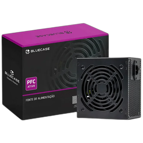 Fonte 500W BlueCase PFC Ativo BLU500-PFCPS2