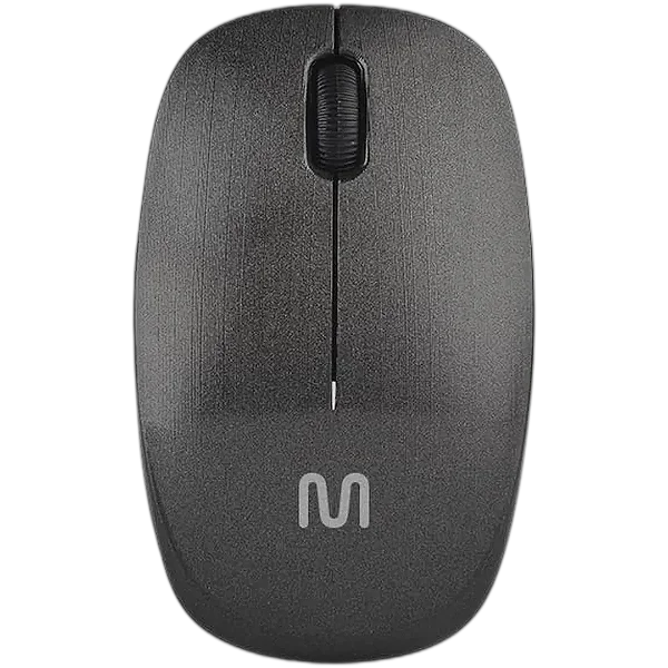 Mouse sem Fio Multi USB 2.4GHz 1200 DPI com 3 Botões e Design Ergonômico – Preto MO251
