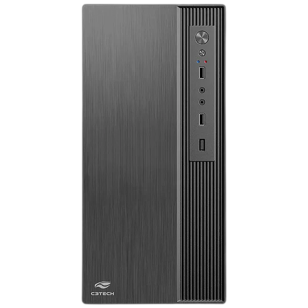 Gabinete Micro-ATX MT-37BK Com fonte 200W C3Tech