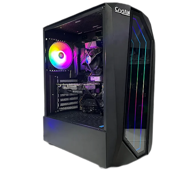 PC Gamer Crystal Intel G6400, GTX 1650, 16 GB
