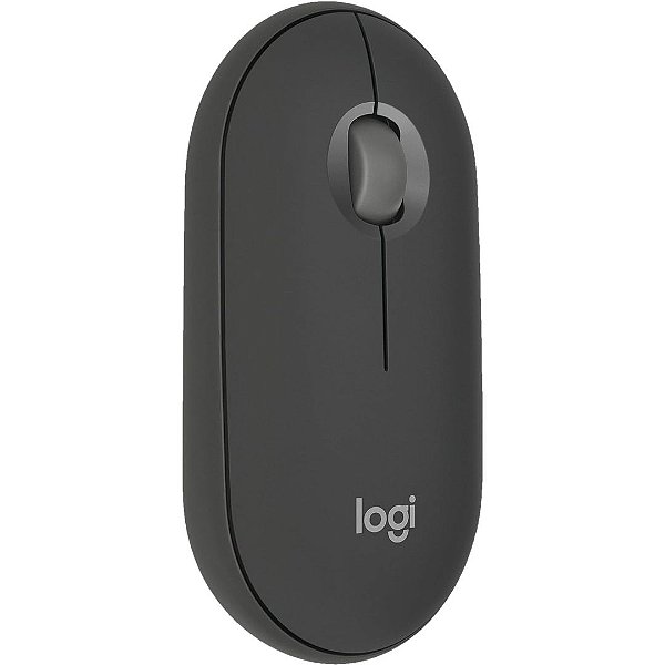 Mouse sem fio Logitech Pebble 2 M350s com Clique Silencioso, Conexão ou Bluetooth e Pilha Inclusa