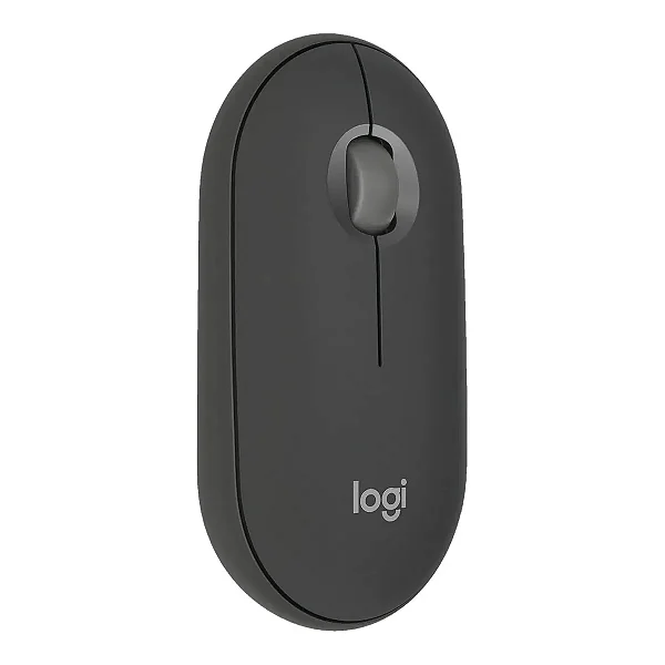 Mouse sem fio Logitech Pebble 2 M350s com Clique Silencioso, Conexão ou Bluetooth e Pilha Inclusa