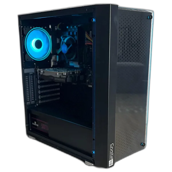 PC Gamer Crystal Intel i5-10400F RTX 3050 16GB