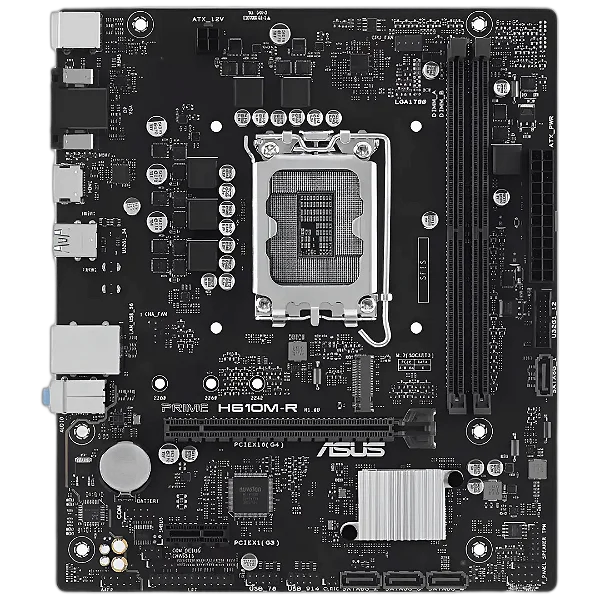 Placa Mãe Asus Prime H 610M-R D4 LGA 1700 12 Ger