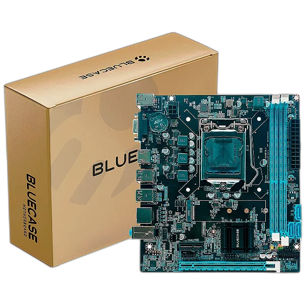 Placa Mãe Bluecase LGA 1155 BMBH61-G2HG-M2 REV 3.0