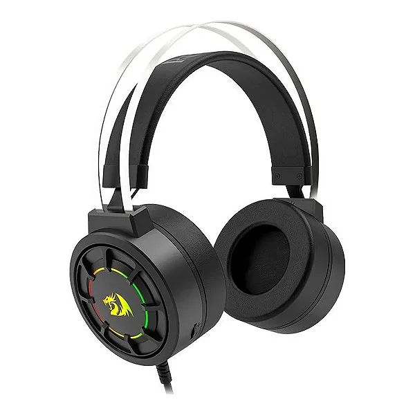 Headset Gamer Redragon Grendel, RGB, Drivers 40mm, Preto, H314-RGB