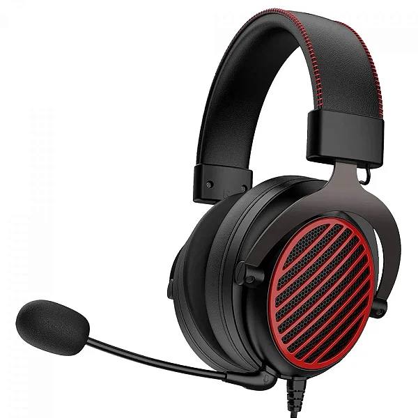 Headset Gamer Redragon Luna H540 Open Back 53mm P2 USB - Preto