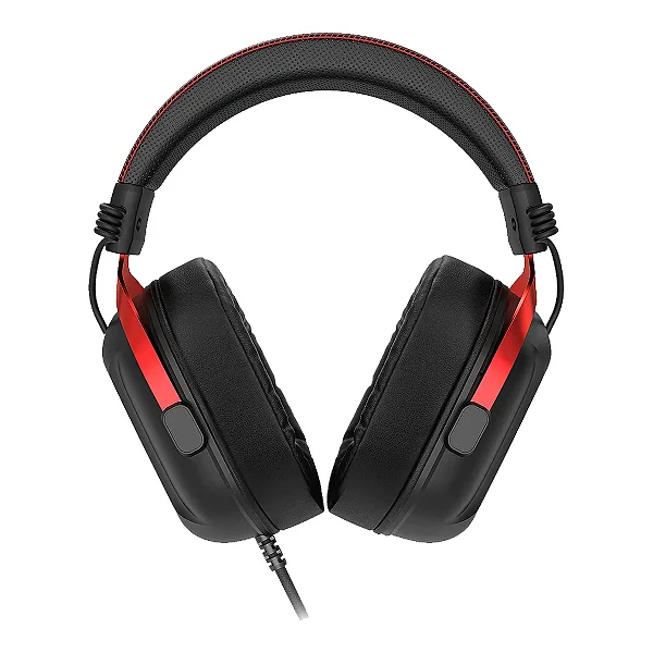 Headset Gamer Redragon Cybill H312 – RGB, USB, Som Surround 7.1, Microfone Removível, Preto
