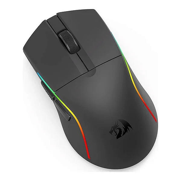 Mouse Gamer Redragon Deicide, RGB, 4000DPI, 5 Botoes, Preto, M816-RGB