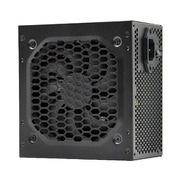 Fonte de Alimentação BlueCase ATX PS/2 600W PFC Ativo com Cabo - BLU600-ATPS2