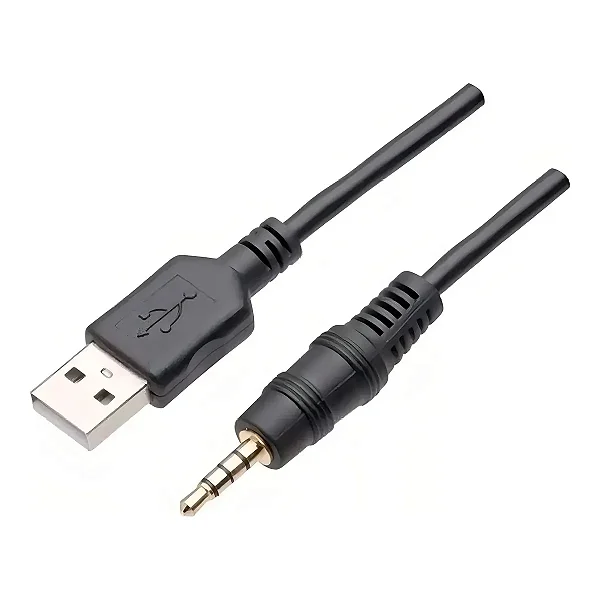 Conversor USB para P2 cabo 1,5 M