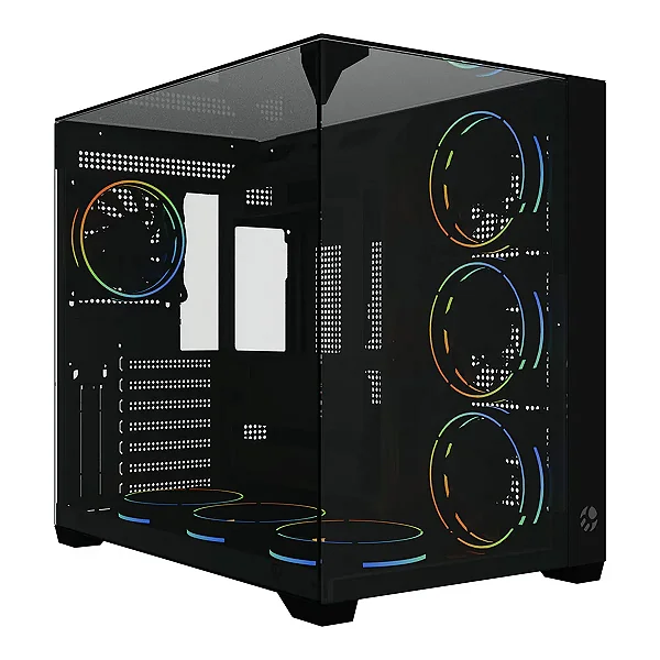 PC Gamer Crystal Processador AMD Ryzen 7 5700G Memória 16GB SSD 512GB