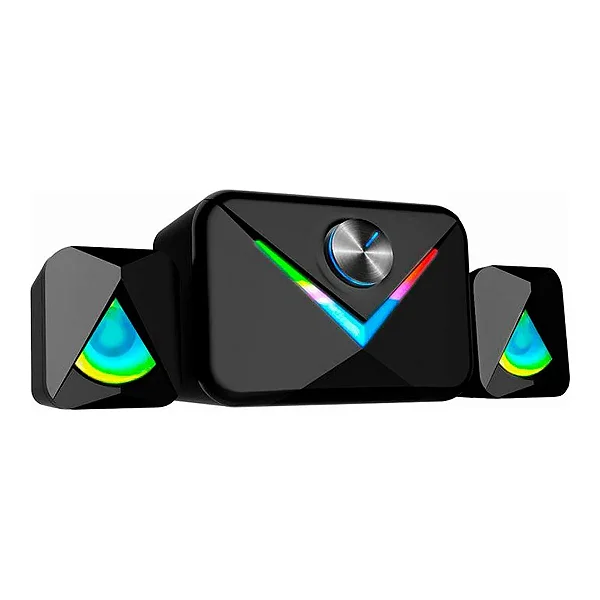 Caixa de Som 2.1 K-mex SS-8012 11W USB