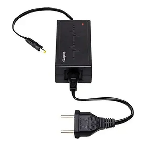 Fonte Intelbras EF 1205 12,8V 5A com Proteção e Filtro Antirruído