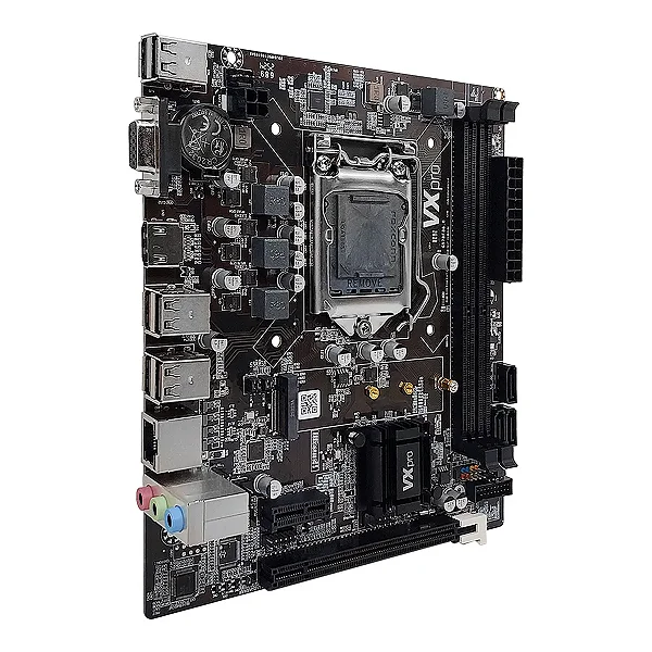 Placa Mãe VX Pro VXMBH61 LGA 1155 DDR3 Micro ATX Chipset H61