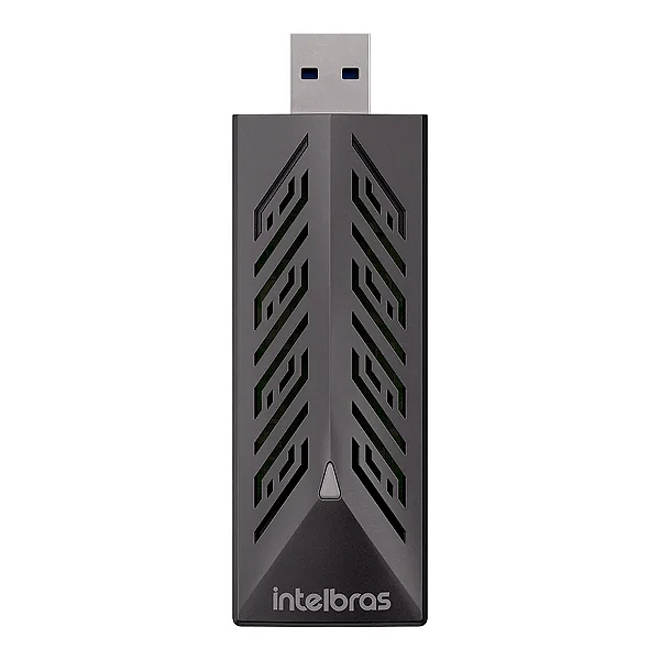 Adaptador USB Wireless A1800X Intelbras Wi-Fi 6 Dual Band 1800Mbps
