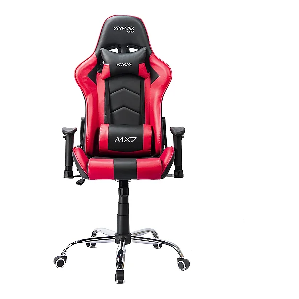 Cadeira Gamer Mymax MX7 Preto e Rosa MGCH-002V1-PK