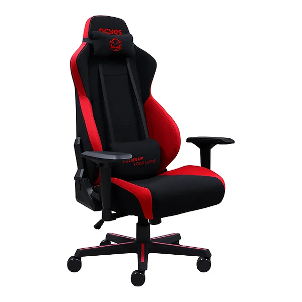 Cadeira Gamer PCYes Mad Racer V8 Turbo Preta e Vermelha