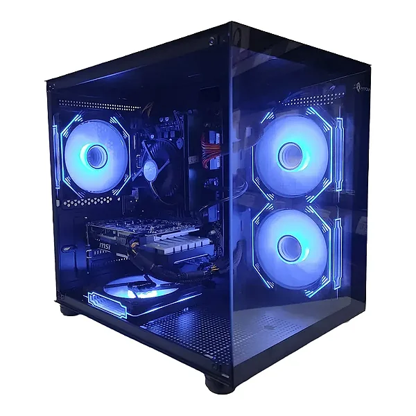 PC Gamer Aquário Intel I3-9100T 8GB SSD240 GTX1650